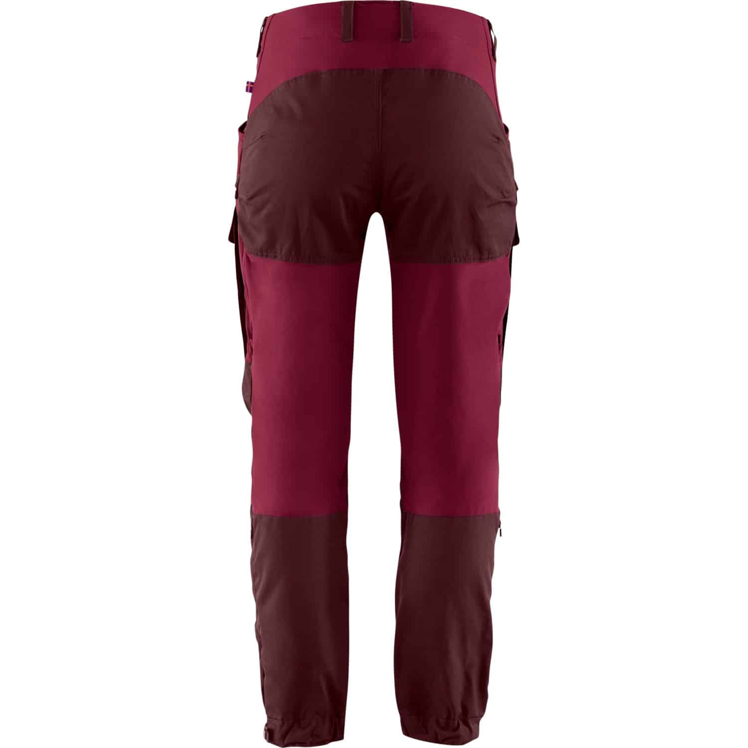 Fjällräven Keb Trousers Curved W Reg - Pantaloni Da Trekking Donna, Vita Alta, Tessuto ECO G-1000, Con Cerniere Di Ventilazione