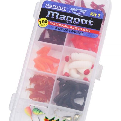 Patriot Ice Maggot Kit 1 toukkajigi lajitelma